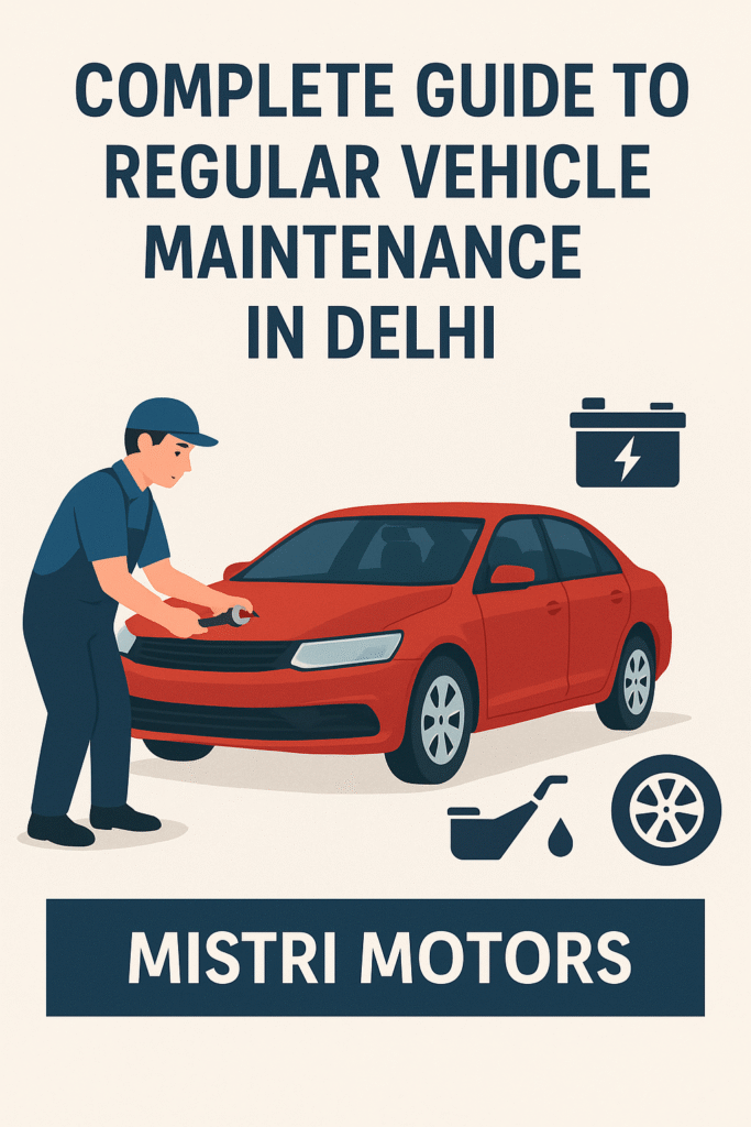 Complete Vehicle Maintenance Guide in Delhi Mistri Motors