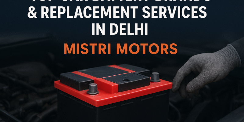 Top Car Battery Brands & Replacement Services in Delh