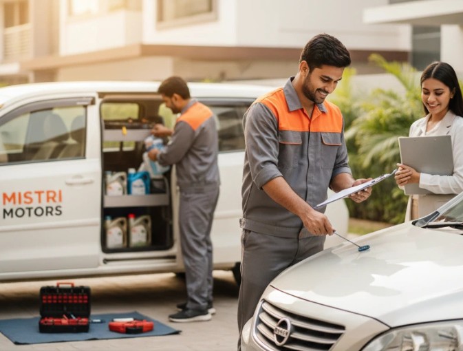Doorstep car repair service - standard package