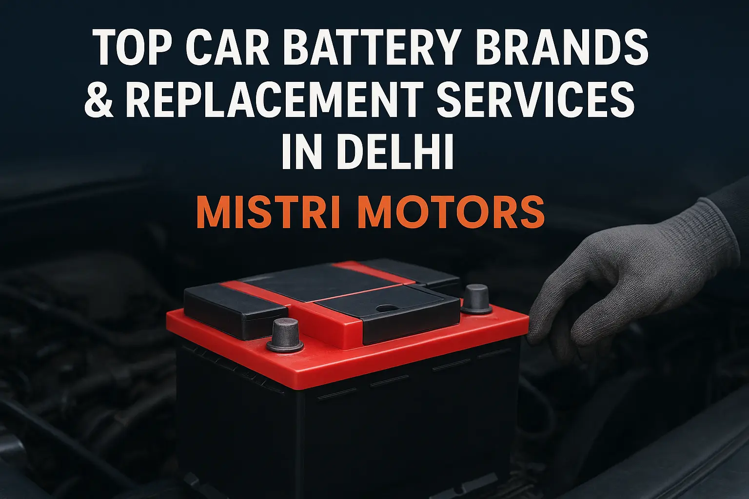 Top Car Battery Brands and How to Replace Them in Delhi