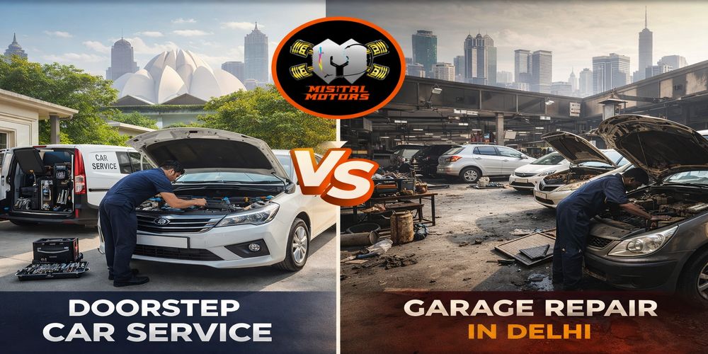 Doorstep Car Service vs. Garage Repair in Delhi Which Is Better?