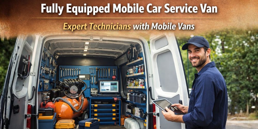 Fully Equipped Mobile Car Service Van