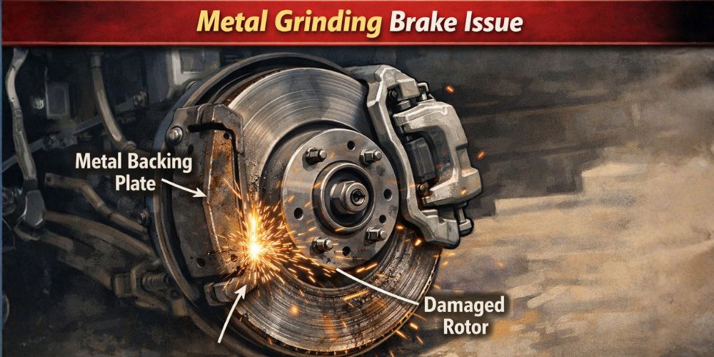 Metal Grinding Brake Issue