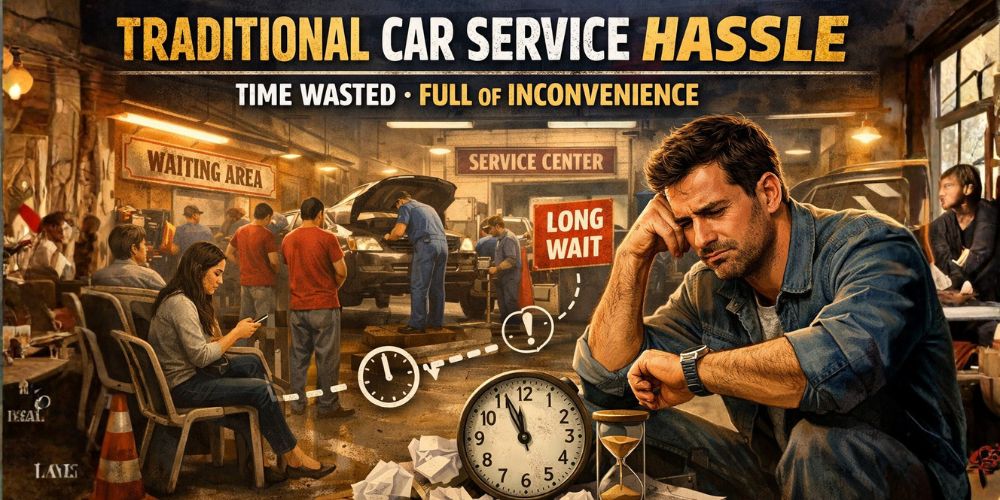 Traditional Car Service Hassle