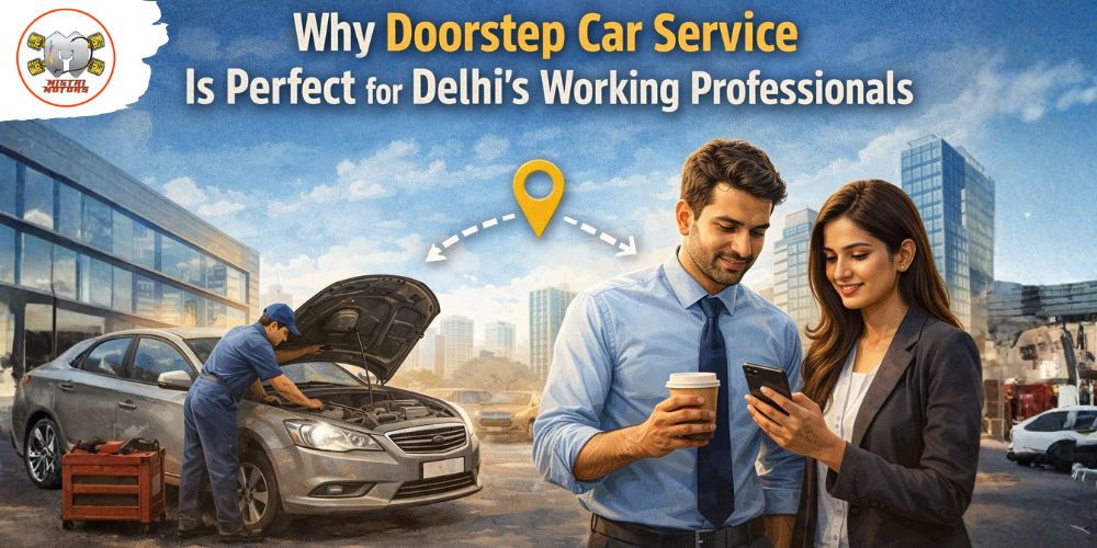 Why Doorstep Car Service Is Perfect for Delhi’s Working Professionals