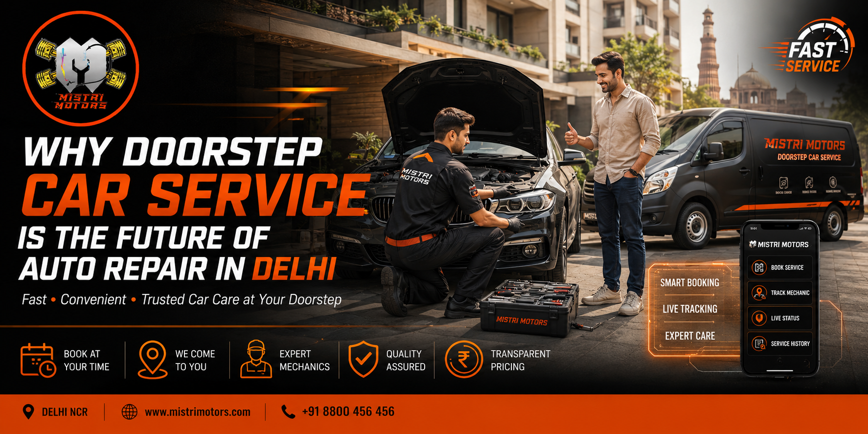 Why Doorstep Car Service Is the Future of Auto Repair in Delhi